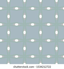 Seamless vector pattern in geometric ornamental style