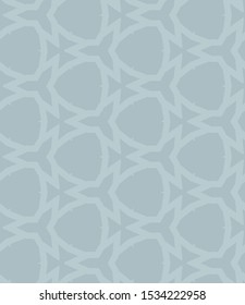 Seamless vector pattern in geometric ornamental style