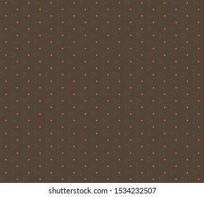 Seamless vector pattern in geometric ornamental style