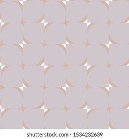 Seamless vector pattern in geometric ornamental style