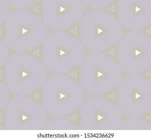 Seamless vector pattern in geometric ornamental style