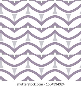 Seamless vector pattern in geometric ornamental style