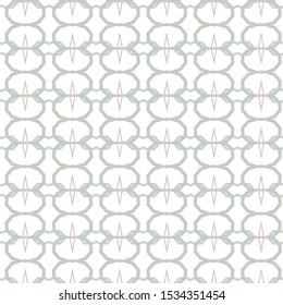 Seamless vector pattern in geometric ornamental style