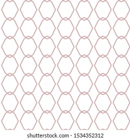 Seamless vector pattern in geometric ornamental style