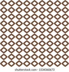 Seamless vector pattern in geometric ornamental style