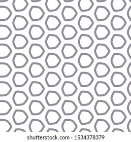 Seamless vector pattern in geometric ornamental style