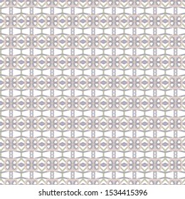Seamless vector pattern in geometric ornamental style