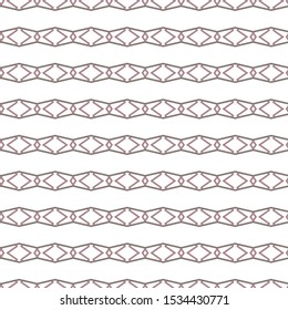 Seamless vector pattern in geometric ornamental style