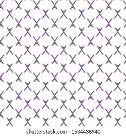 Seamless vector pattern in geometric ornamental style