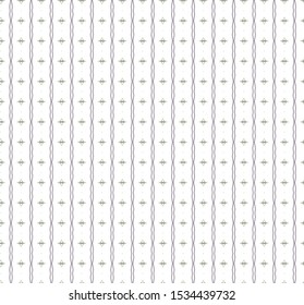 Seamless vector pattern in geometric ornamental style