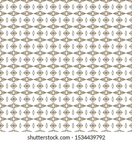 Seamless vector pattern in geometric ornamental style