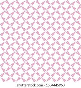 Seamless vector pattern in geometric ornamental style