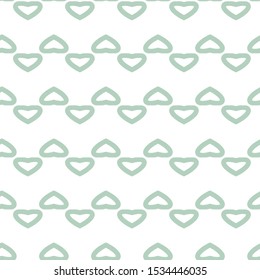Seamless vector pattern in geometric ornamental style