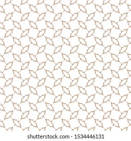 Seamless vector pattern in geometric ornamental style