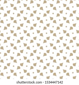 Seamless vector pattern in geometric ornamental style