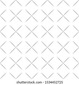 Seamless vector pattern in geometric ornamental style