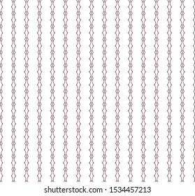 Seamless vector pattern in geometric ornamental style