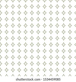 Seamless vector pattern in geometric ornamental style