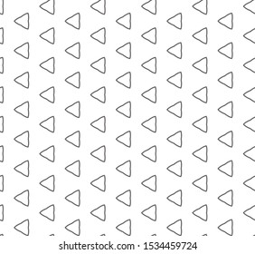 Seamless vector pattern in geometric ornamental style