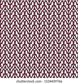Seamless vector pattern in geometric ornamental style