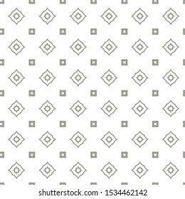 Seamless vector pattern in geometric ornamental style