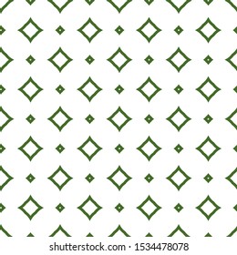 Seamless vector pattern in geometric ornamental style
