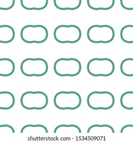 Seamless vector pattern in geometric ornamental style