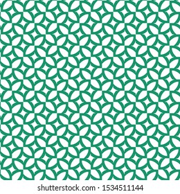 Seamless vector pattern in geometric ornamental style