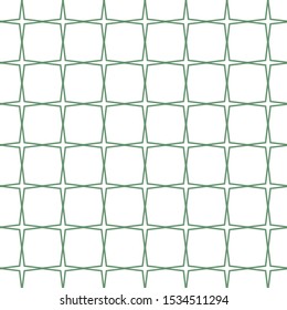 Seamless vector pattern in geometric ornamental style