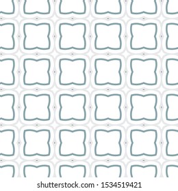 Seamless vector pattern in geometric ornamental style