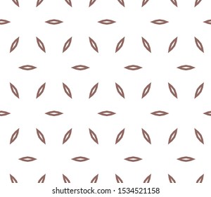 Seamless vector pattern in geometric ornamental style