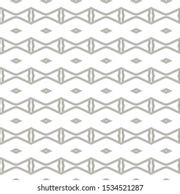 Seamless vector pattern in geometric ornamental style