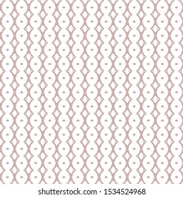 Seamless vector pattern in geometric ornamental style