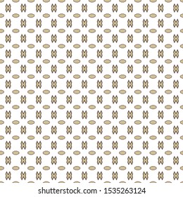 Seamless vector pattern in geometric ornamental style