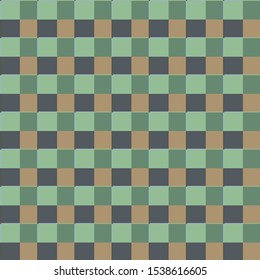 Seamless vector pattern in geometric ornamental style