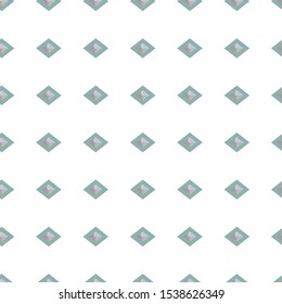 Seamless vector pattern in geometric ornamental style