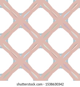 Seamless vector pattern in geometric ornamental style