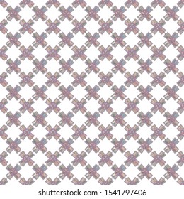 Seamless vector pattern in geometric ornamental style
