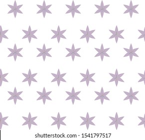 Seamless vector pattern in geometric ornamental style