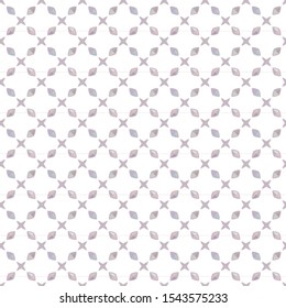 Seamless vector pattern in geometric ornamental style