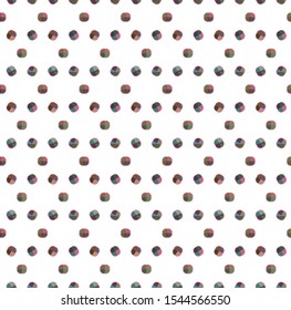 Seamless vector pattern in geometric ornamental style