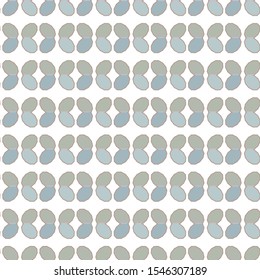 Seamless vector pattern in geometric ornamental style