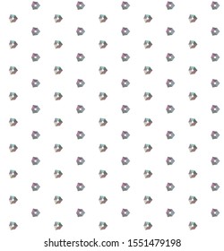 Seamless vector pattern in geometric ornamental style