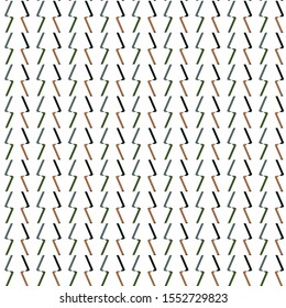 Seamless vector pattern in geometric ornamental style