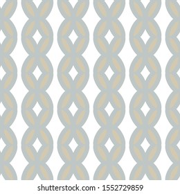 Seamless vector pattern in geometric ornamental style