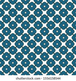 Seamless vector pattern in geometric ornamental style