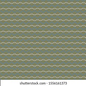 Seamless vector pattern in geometric ornamental style