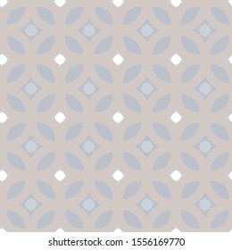 Seamless vector pattern in geometric ornamental style