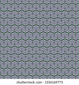 Seamless vector pattern in geometric ornamental style
