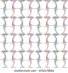 Seamless vector pattern in geometric ornamental style